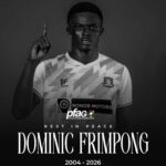 PFAG Mourns Tragic Death of Dominic Frimpong and Expresses Solidarity With Berekum Chelsea